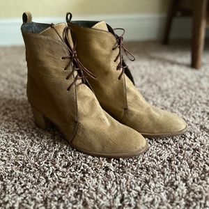 Reed Krakoff Hair-on-Calf lace up Boots